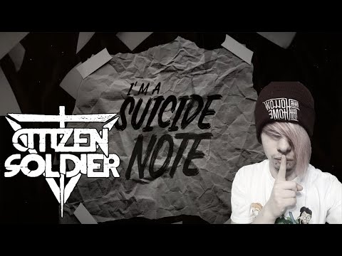 German Emo FIRST TIME Hearing Citizen Soldier - Suicide Note (REACTION)
