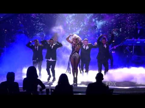 Lady GaGa Poker Face Live at American Idol