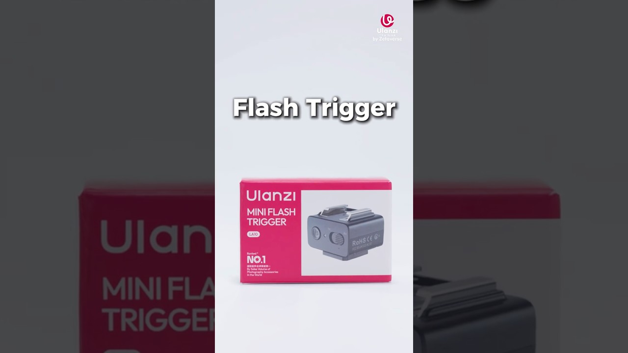 ทริกเกอร์ไร้สาย ราคาหลักร้อย? Ulanzi LA10 Mini Flash Trigger