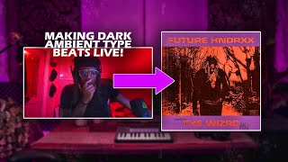 🔥Making an Ambient Dark Future Type Beat | FL Studio Live Cookup #5