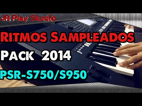 Ritmos Sampleados PSR S950/PSR-S750 Pack 2014