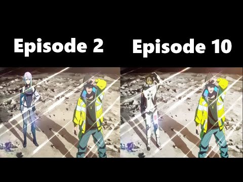 Cyberpunk Edgerunners Episode 2 & 10 (Paralels) with Never Fade Away OST 'Cyberpunk 2077'