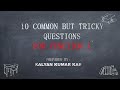 Function 1 MMD Surveyor 10 Tricky Questions 2MFG Oral Preparation Video 1