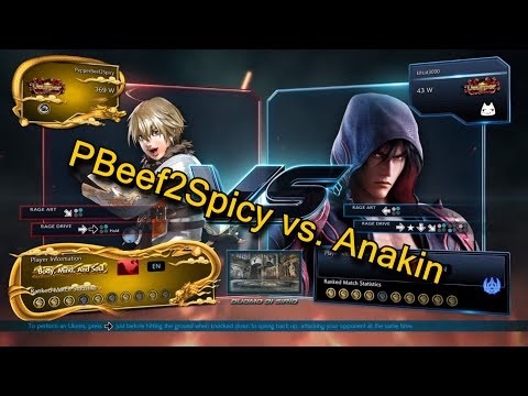 PepperBeef vs. StreamMe|Anakin (Tekken 7 Ranked)