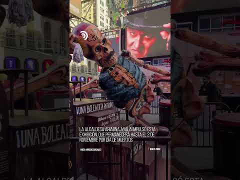 Un pedacito de Atlixco llegó al corazón de Nueva York 💀🗽
