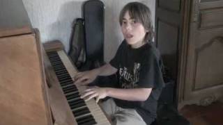 Martha My Dear by 10 year old boy on the piano