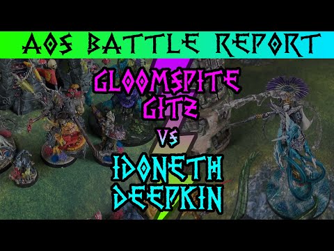 Gloomspite Gitz vs Idoneth Deepkin! | Age of Sigmar | 2000 Point Battle Report