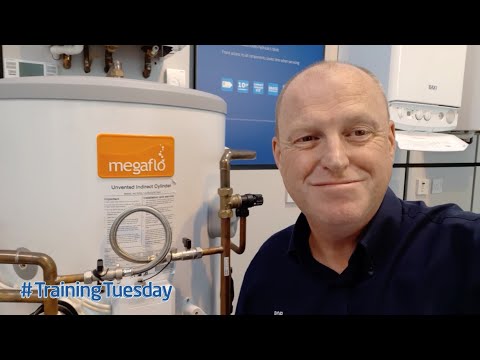 How to recharge the air gap in a Megaflo Cylinder | Baxi Training Tuesday | Help | Guide