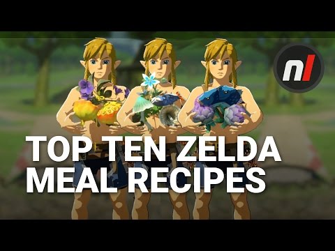 Top Ten Best Meal Recipes in The Legend of Zelda: Breath of the Wild | Nintendo Switch