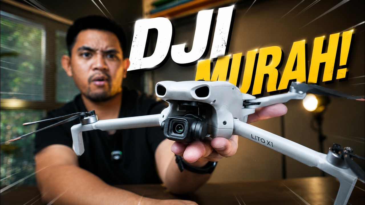 Review Drone DJI Lito X1 | Harga 6 Juta Fitur Berlimpah