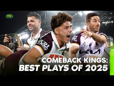 Redemption 10-Years in the Making 🏆 Best of the Broncos 2025 Season | Kayo Top 5 | Fox League