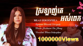 ស្រលាញ់គេអស់ពេក - មាស​ សុខសោភា - Meas Soksophea (Official Audio)