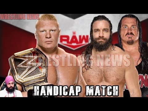 Brock Lesnar vs Elias Rhyno Handicap Match