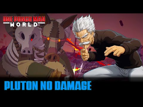 ONE PUNCH MAN WORLD - SSR Silver Fang vs Pluton (No Damage)