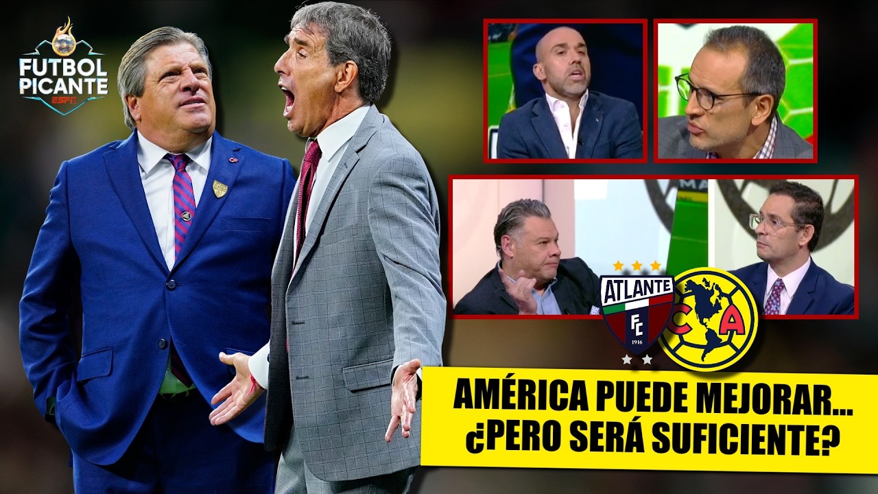 AMÉRICA no pudo con ATLANTE y dejó DUDAS en un partido que debía GANAR en LIGA MX | Futbol Picante