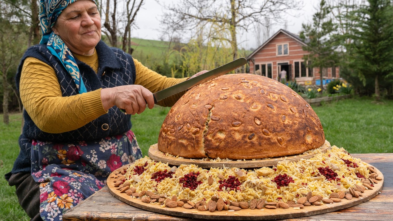 Crispy Outside, Pilaf Inside — Turkish Perde Pilav 🔥🌾