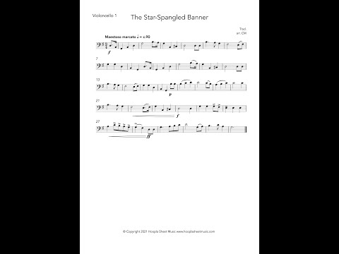 The Star Spangled Banner (Cello Duet)