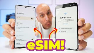 How To TRANSFER a T-Mobile eSIM to eSIM // iPhone To Android!