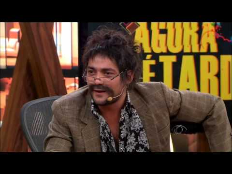 Poderoso Castiga entrevista Rafinha Bastos no Agora é Tarde 28/03/2014