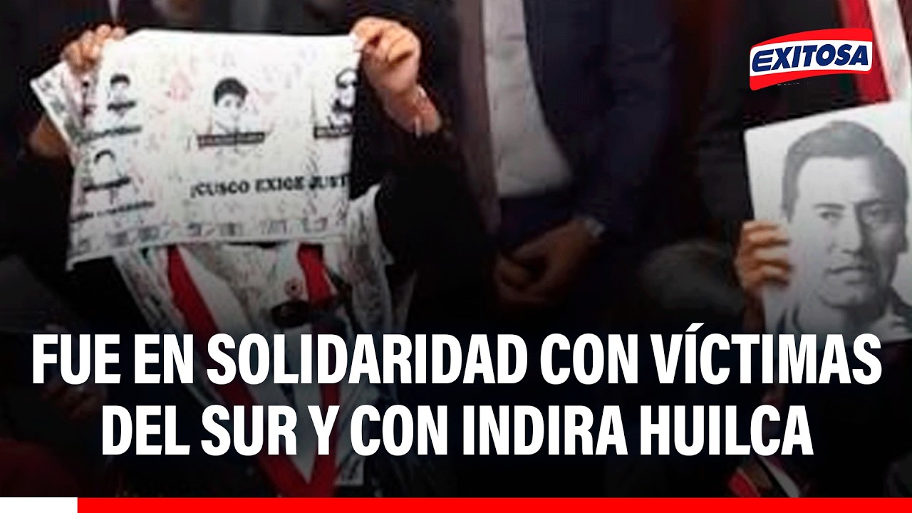 🔴🔵 Ruth Luque tras dejar el Congreso: "Fue una solidaridad con víctimas del Sur y con Indira Huilca"