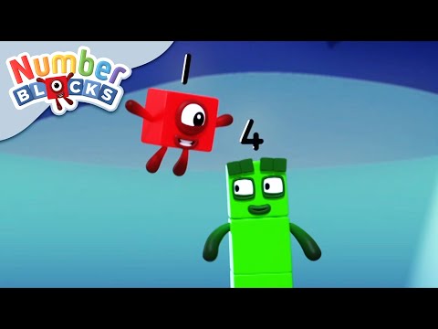 @Numberblocks | What is One Plus Four? | Learn to Count - Kingdom Kids Zone, Little Learners - Numberblocks