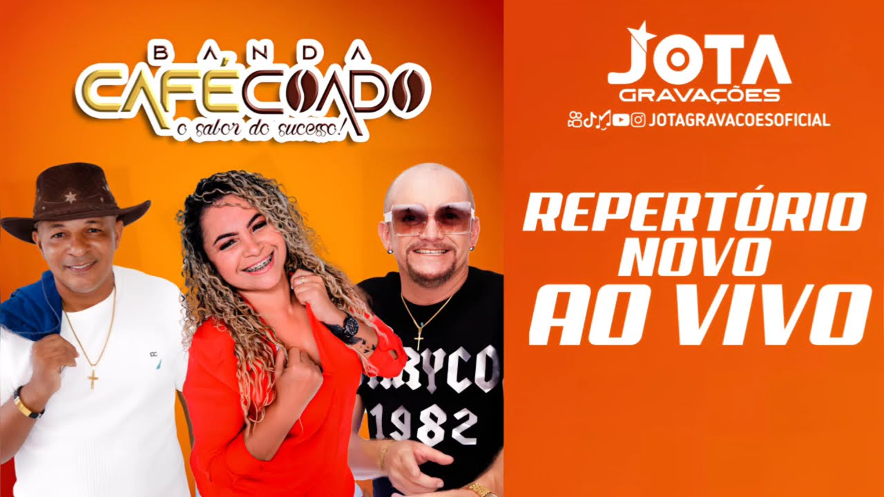 BANDA CAFÉ COADO 2025 - AO VIVO REPERTÓRIO EXCLUSIVO 2025