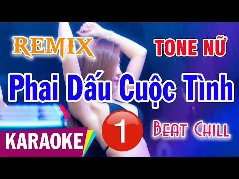 Phai Dấu Cuộc Tình | Karaoke Remix | Beat Chill | Tone Nữ | Hit 8x-9x | Karaoke Bình Nguyên