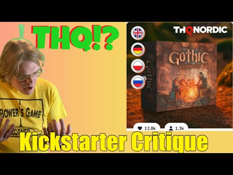 Gothic: A Shadow's Quest - 180 Minutes! - Kickstarter Critique Review