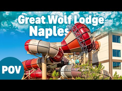 FIRST Indoor Water Park in Florida: Great Wolf Lodge Naples - ALL SLIDES