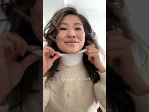 Getting dressed for cold freezing weather: layered outfit #grwm #outfit #winterfashion