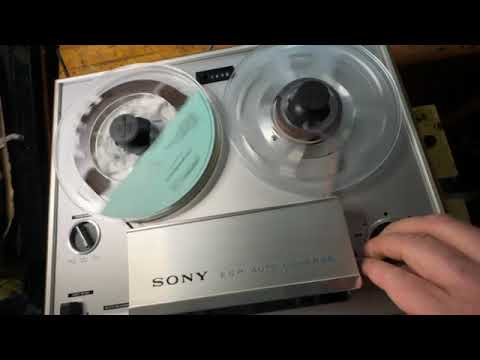 Sony TC-560D Reel-to-Reel Tape Recorder Auto Reverse Belts Replaced Tested image 13