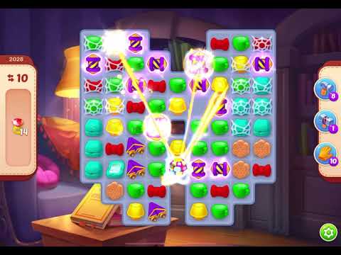 HomeScapes Level 2028 no boosters (21 moves)