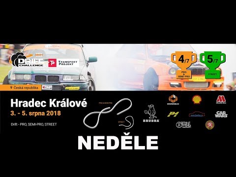 RD4 Transport Projekt Drift Challenge - Hradec Králové 3.- 5.8 2018 (NEDĚLE)