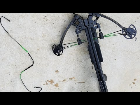 How To Change PSE Fang Compound Crossbow String and Cables (JerryStinger Style)