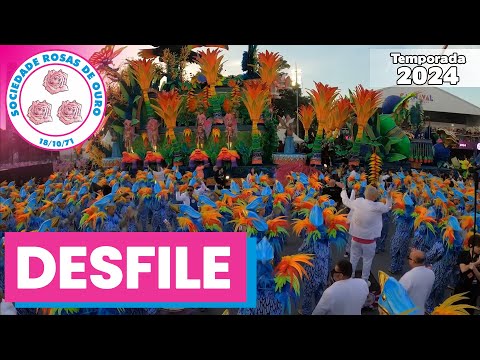 Rosas de Ouro 2024 | Desfile | Samba ao vivo - #DesfileLIGASP24