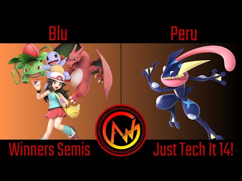 AWG Just Tech It 14 Winners Semis - Blu (Pokemon Trainer) Vs Peru (Greninja) Smash Ultimate - SSBU