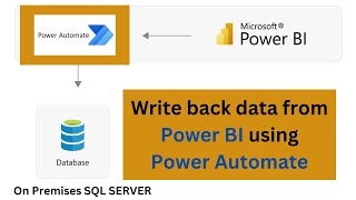 Write back data from Power BI using Power Automate