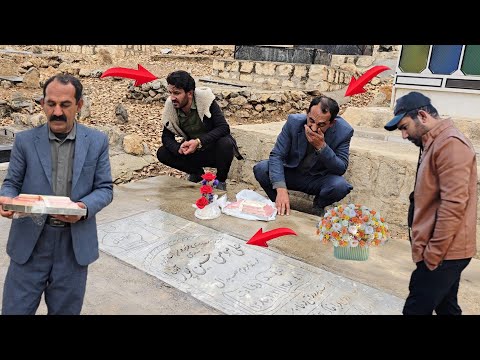 Under the Shadow of Memories: Ali and Emotional Moments at Her Parents' Graves