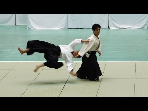 UESHIBA Mitsuteru Dojo-cho - 57th All Japan Aikido Demonstration 2019