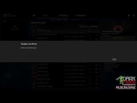 Dark Fiber Live Stream - Quake Live - https://discord.gg/v7bP7WR - Quake Champions