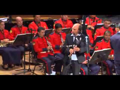 Carlos Nuñez and Symphony Band the Brazilian Marine Corps - Ravel Bolero