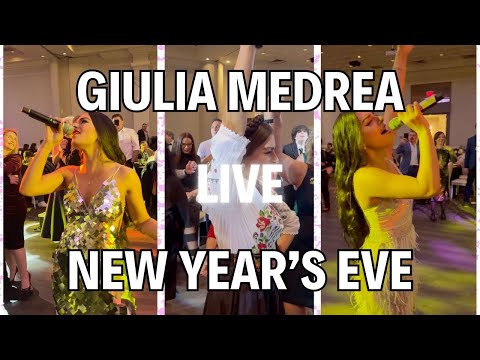 Giulia Medrea Live @ NEW YEARS EVE 2025 Toronto (Revelion)