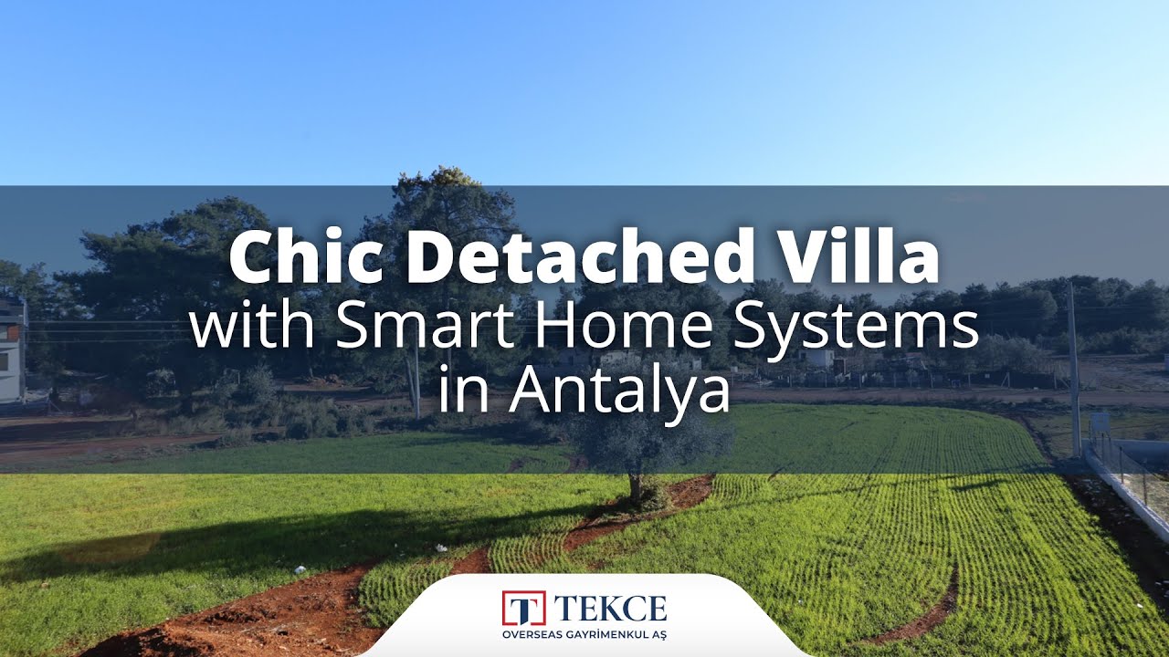 Villa avec des Caractéristiques Luxueuses à Antalya