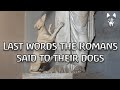 5 Heartbreaking Roman Dog Epitaphs | Narrated in English y en Español