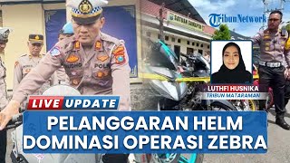 Hasil Operasi Zebra Kota Kediri: Total 43.399 Pelanggaran Tercatat, Paling Banyak Tak Pakai Helm