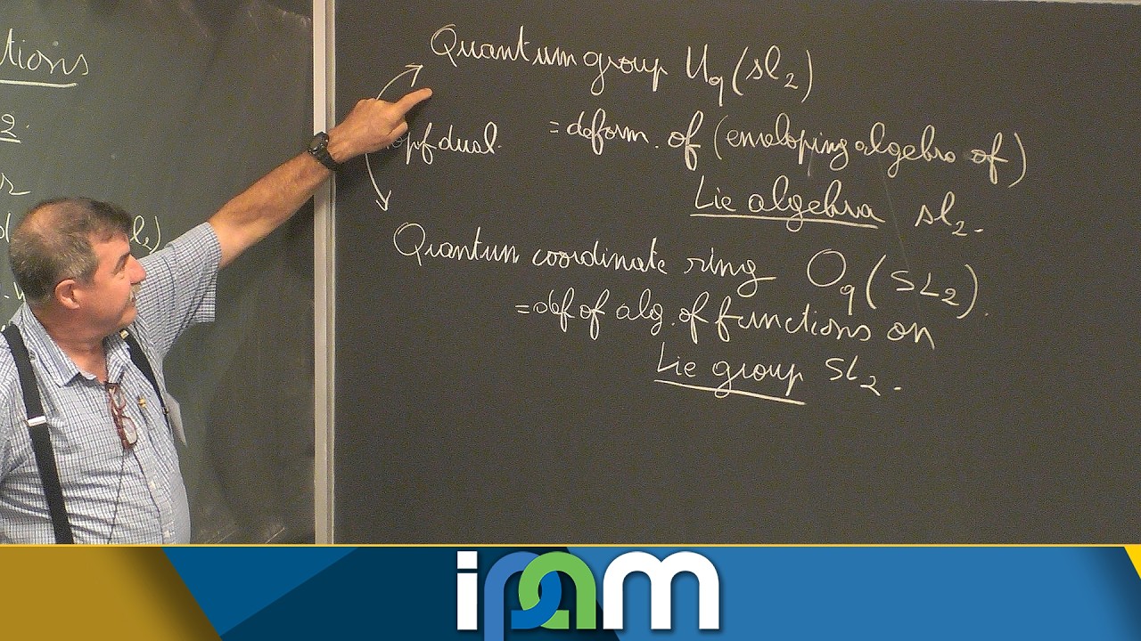 Francis Bonahon - Cyclic representations of the quantum coordinate ring O_q(SL_2) - IPAM at UCLA