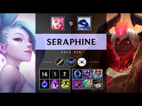 Seraphine Mid vs Xerath - KR Diamond Patch 25.09