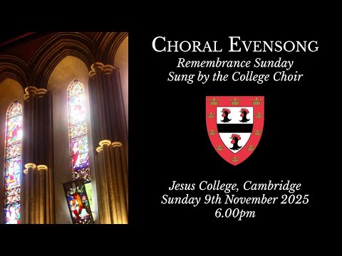 Choral Evensong – 09/11/2025