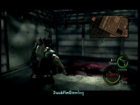 Resident Evil 5: Lets Play Pt 21 Evil spider boss thing