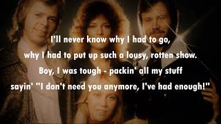 As Good As New  ABBA  (with lyrics)